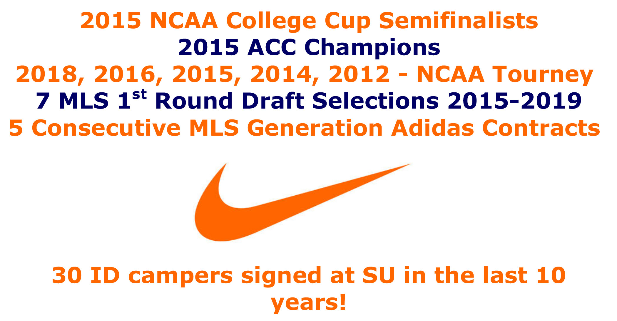 Syracuse University Men's Soccer Camps College Soccer Camps Soccer